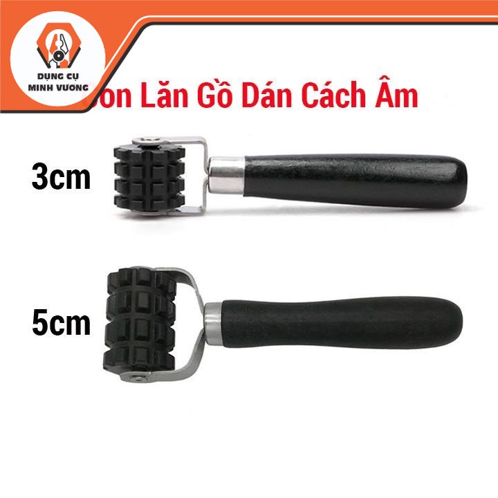 Con lăn dán cách âm xe ô tô loại bánh có gai