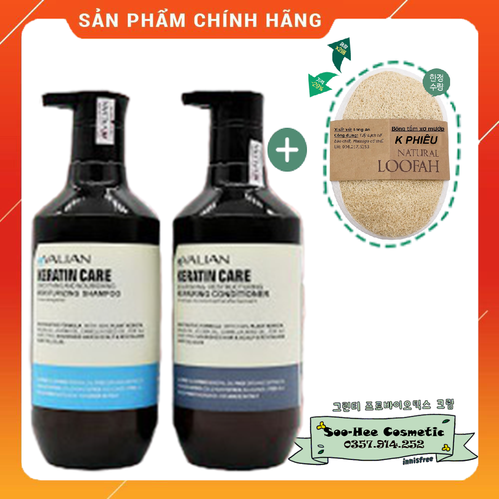 [HCM]Dầu Gội DẦU XẢ CAO CẤP VALIAN PHỤC HỒI TÓC HƯ TỔN HƯƠNG THƠM NƯỚC HOA 500ml
