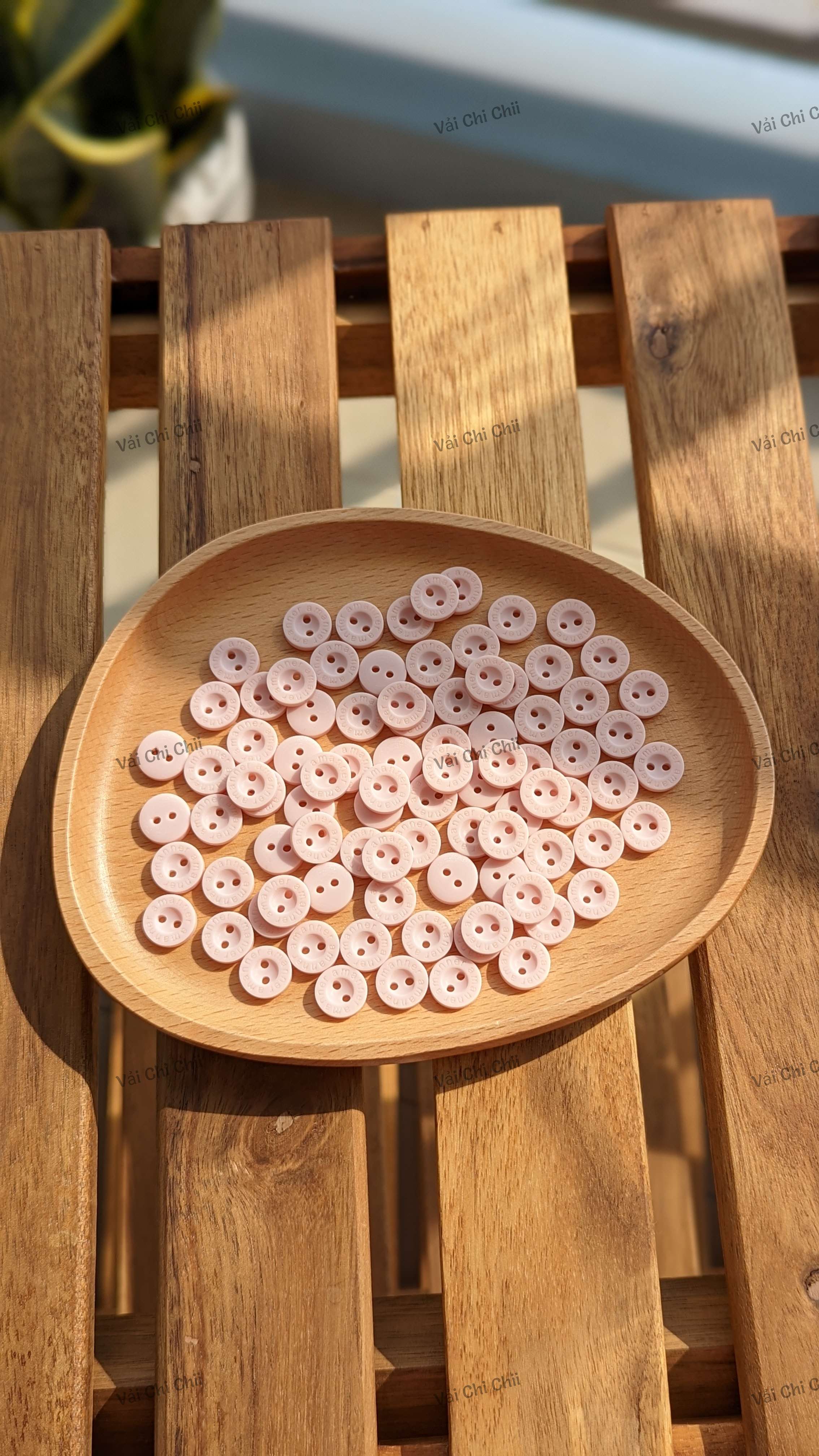30 Chiếc Cúc nhựa Baby trang trí váy áo, Handmade