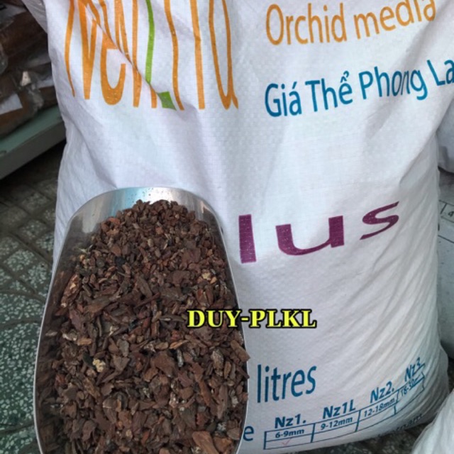 Vỏ Thông Newzita Plus Size 6-9Mm [ Hàng Đẹp ] - Giá Thể Trồng Lan - 1Ký. vỏ thông trồng lan, giá thể trồng cây.