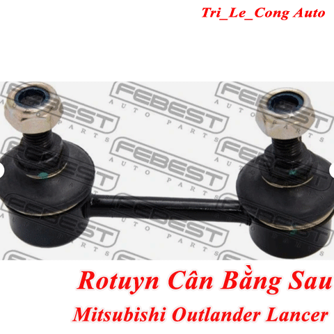 Rotuyn cân bằng sau Mitsubishi Outlander Lancer ASX mã 4156A014 - Rô tuyn thanh cân bằng sau dài 11.5cm bulong 10mm