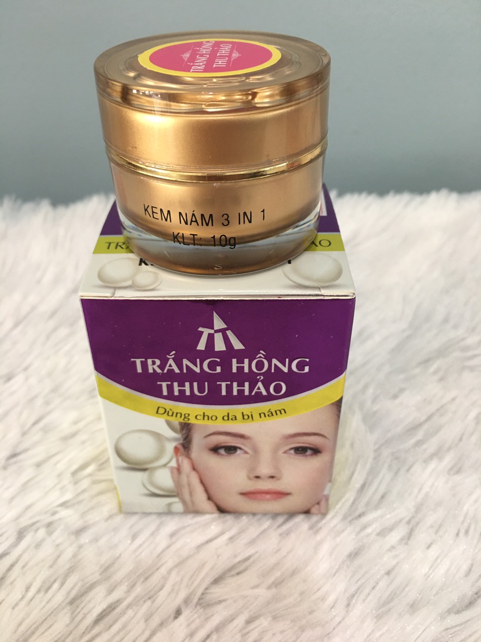Kem nám 3 in 1 10g trắng hồng thu thảo