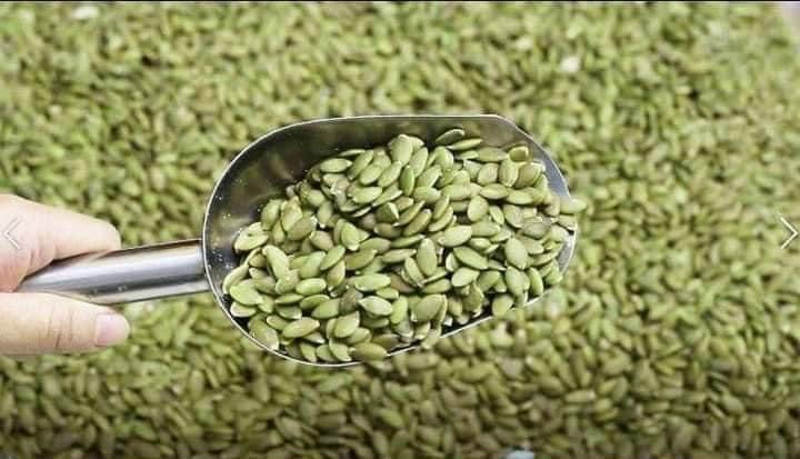 1kg nhân hạt bí xanh SỐNG nhập khẩu ẤN ĐỘ hàng mới, tươi , hạt xanh đều giá sỉ