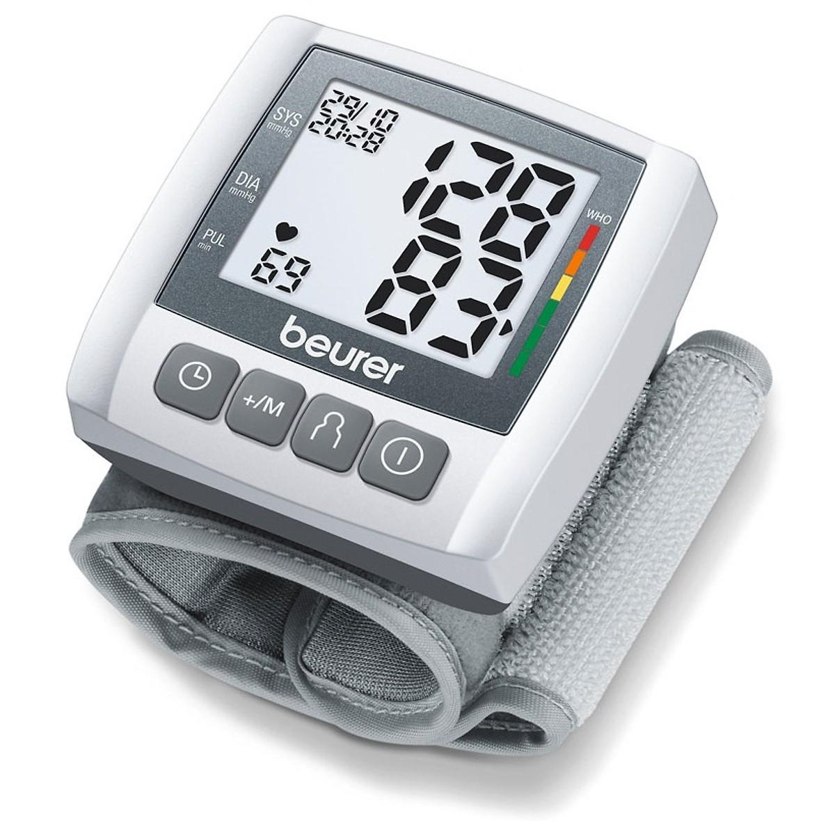 Máy đo huyết áp điện tử cổ tay beurer - bc30