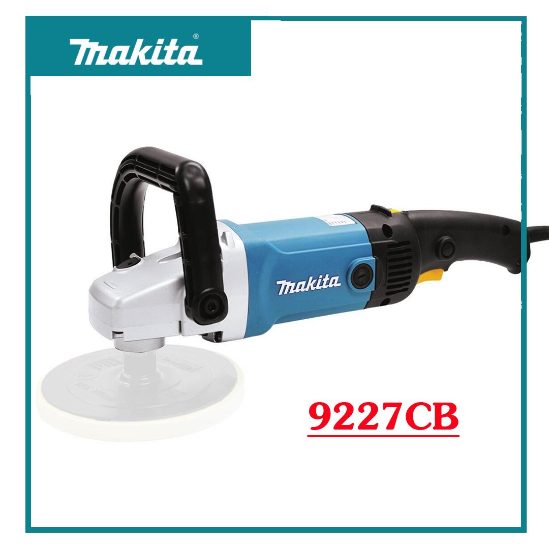 Máy đánh bóng Makita 9227cb madein Japan đĩa 180mm 6 cấp tốc độ. Đánh bóng các đồ đồng, kim loại ...làm sáng các bề mặt rất hiệu quả, máy khởi động êm có 6tốc độ sử dụng cho từng công việc thích hợp