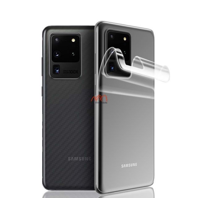 Miếng dán ppf mặt sau chống vân tay cho samsung galaxy s20 ultra, dán lưng samsung