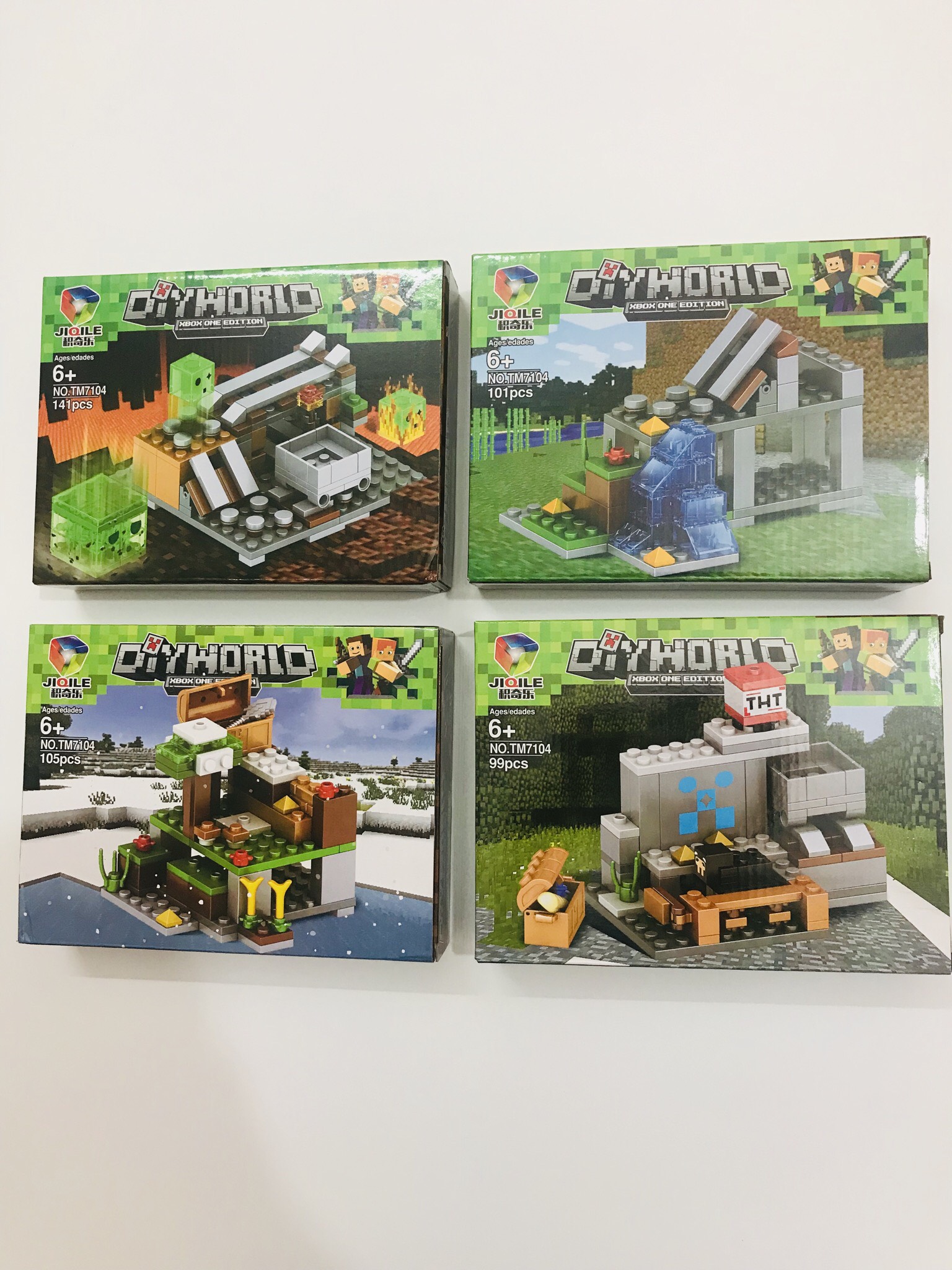 LEGO MY WORLD 99pcs ~105pcs xếp hình trang trại