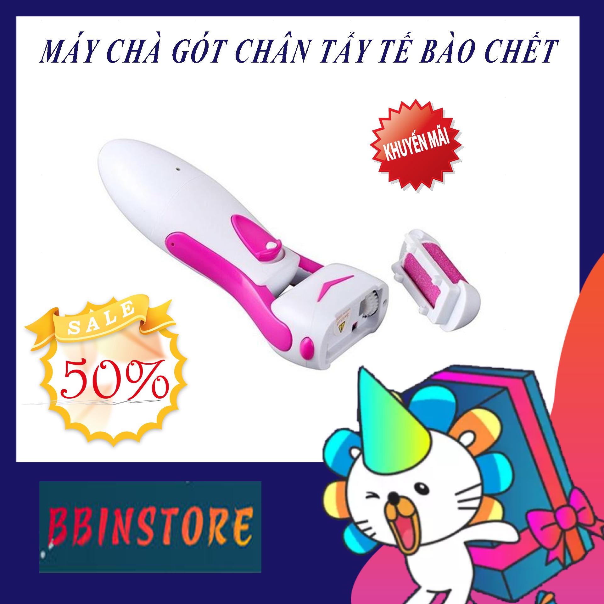 Máy chà gót chân tẩy tế bào chết - giúp loại bỏ hoàn toàn những vùng da chết, chai sần và khô ở gót chân, khửu tay, lòng bàn chân - máy chà gót chân, dụng cụ chà gót chân - bbinstore