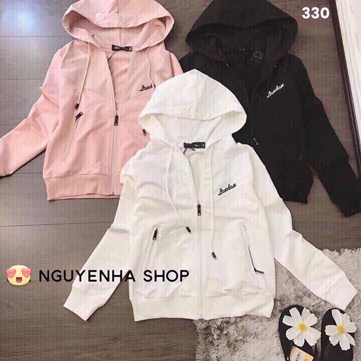 [A1] ÁO KHOÁC THUN BOX DỄ THƯƠNG - Áo khoác chống nắng nữ - Áo khoác nữ - Áo khoác dù - Áo khoát nữ - Áo khoác nỉ đen - Áo khoác gió nữ - áo khoác dù nữ - áo khoác nữ nỉ - áo khoác nữ đẹp - áo khoác khóa kéo - áo khoác thun tay dài