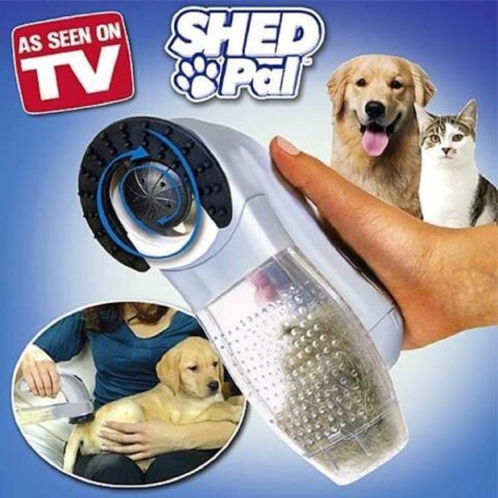 Máy hút lông chó mèo tự động shed pal, dọn lông rụng cho chó mèo shed pal với thiết kế nhỏ gọn, dễ cầm nắm và sử dụng giúp bạn có thể cắt được ở những góc, khuỷu, công suất mạnh mẽ, dễ dàng vệ sinh