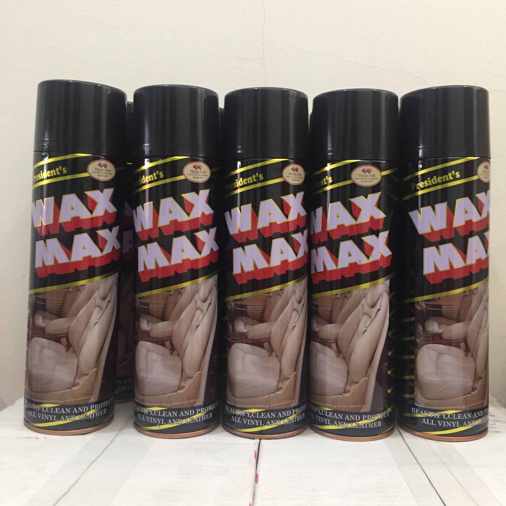 [HCM]Bình Xịt Bóng Nội Thất Ô Tô Wax Max Bình xịt Taplo-Ghế da...(500ml)