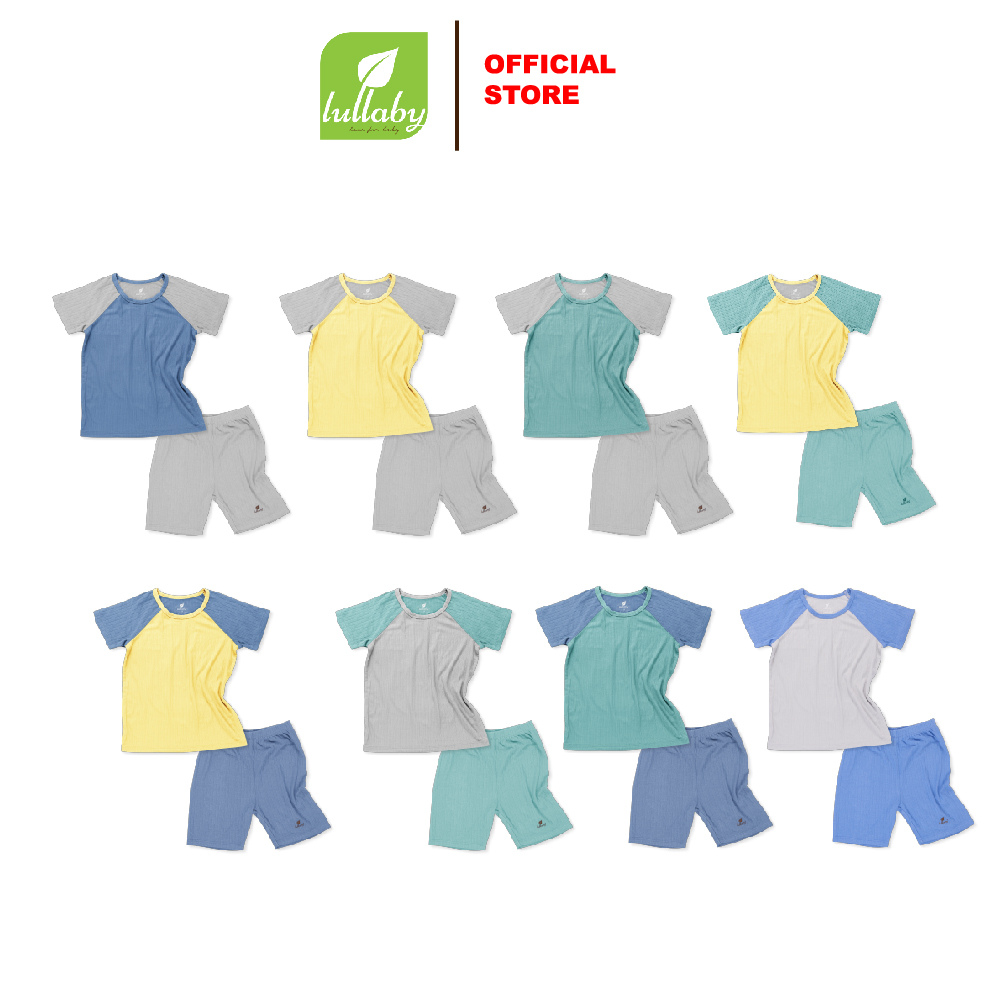 Lullaby - bộ bt cộc tay raglan viền cổ nh137v