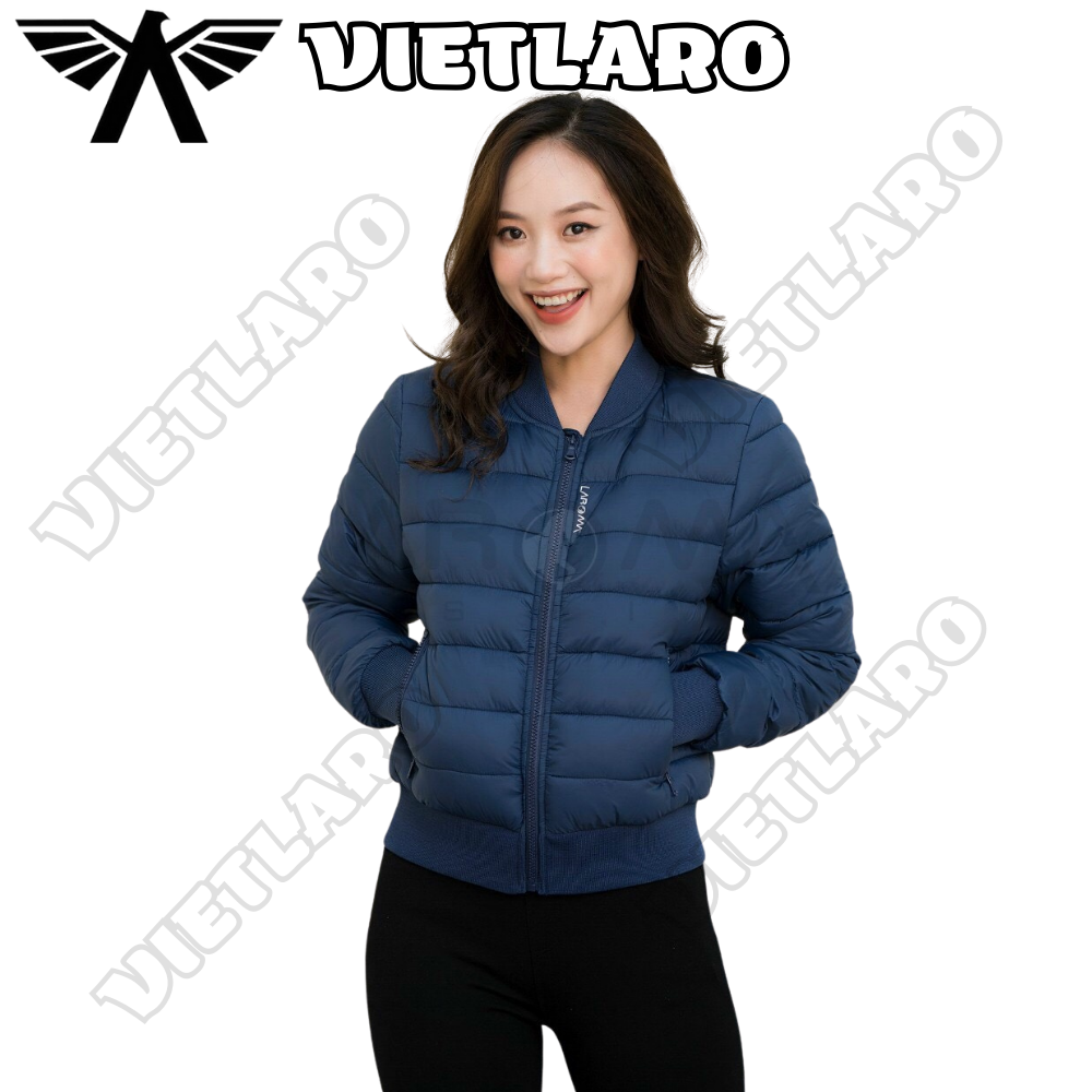 ÁO PHAO NỮ Bomber Laroma- NHẸ NHÀNG, ẤM ÁP, THOẢI MÁI, PHONG CÁCH TRẺ TRUNG, NĂNG ĐỘNG THỜI TRANG ONLINE VietLaro