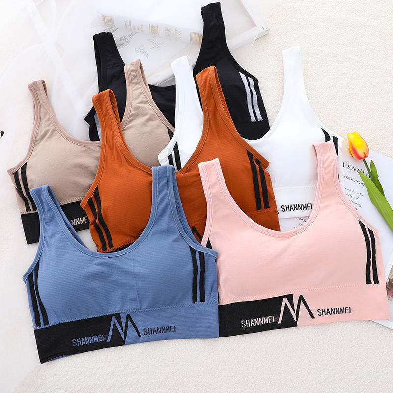 Áo bra tập gym nữ dáng croptop mút dày nâng ngực | áo bra thể thao nữ tạo khe ngực | áo bra học sinh free size 40 – 62kg BRA01