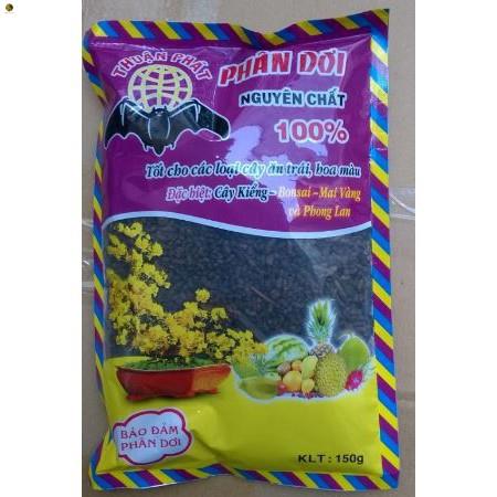 Phân Dơi nguyên chất tốt cho cây ăn trái, hoa kiểng 150 gr