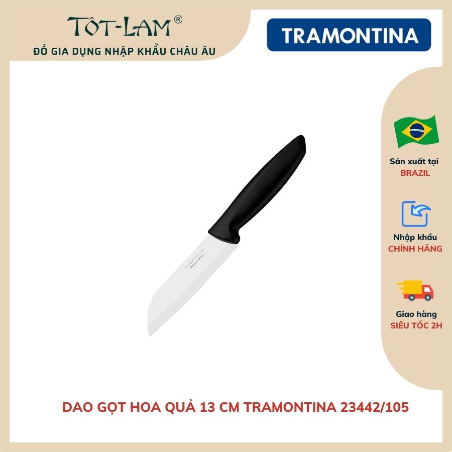 Dao Gọt Hoa Quả Tramontina Plenus Thép Không Gỉ Cán Nhựa PP Nhập Khẩu Brazil