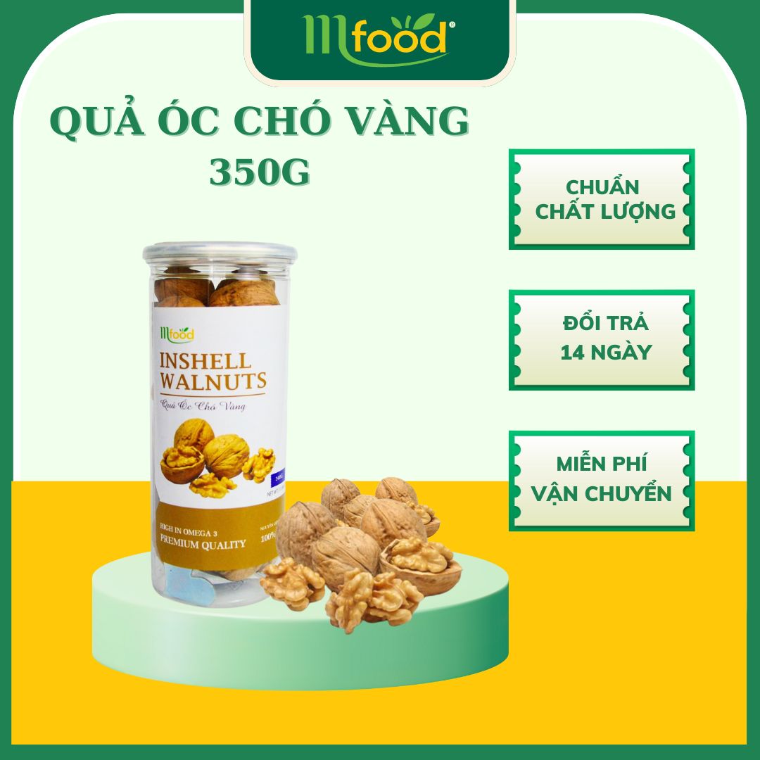 Óc chó nhập khẩu mỹ mfood hũ 340gr