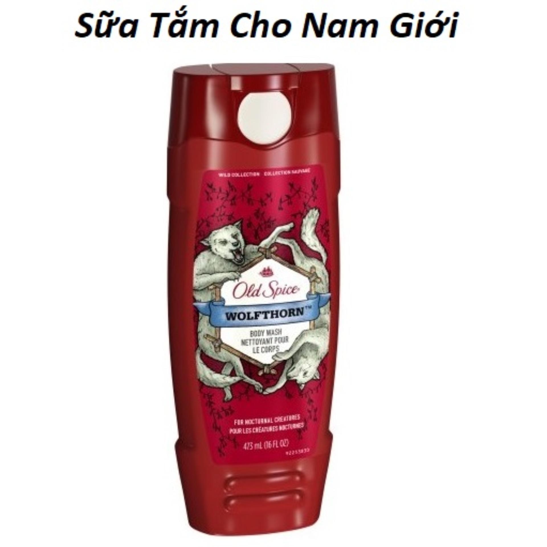 Sữa tắm nam old spice wolfthorn - thơm nồng quyến rũ 473ml