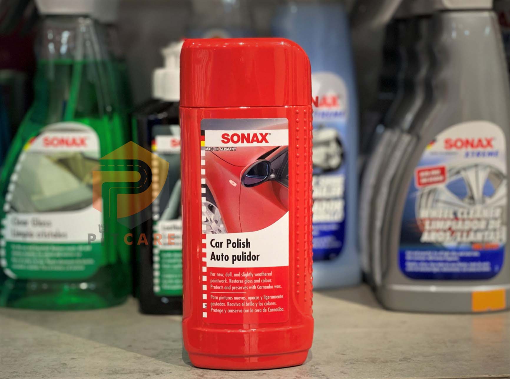 Đánh bóng làm sáng bề mặt sơn Sonax Car Polish 300100