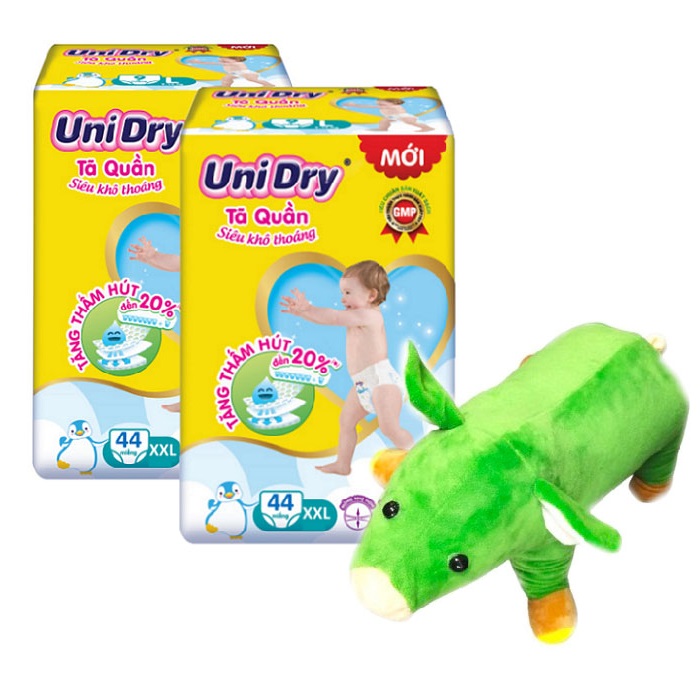 Combo 2 gói tã quần unidry size l54 - size xl48 - xxl44