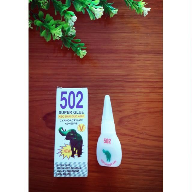 Keo 502 dán đâu dính đó, Keo con voi siêu dính an toàn, tiện ích GD217