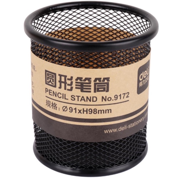 Hộp cắm bút lưới tròn