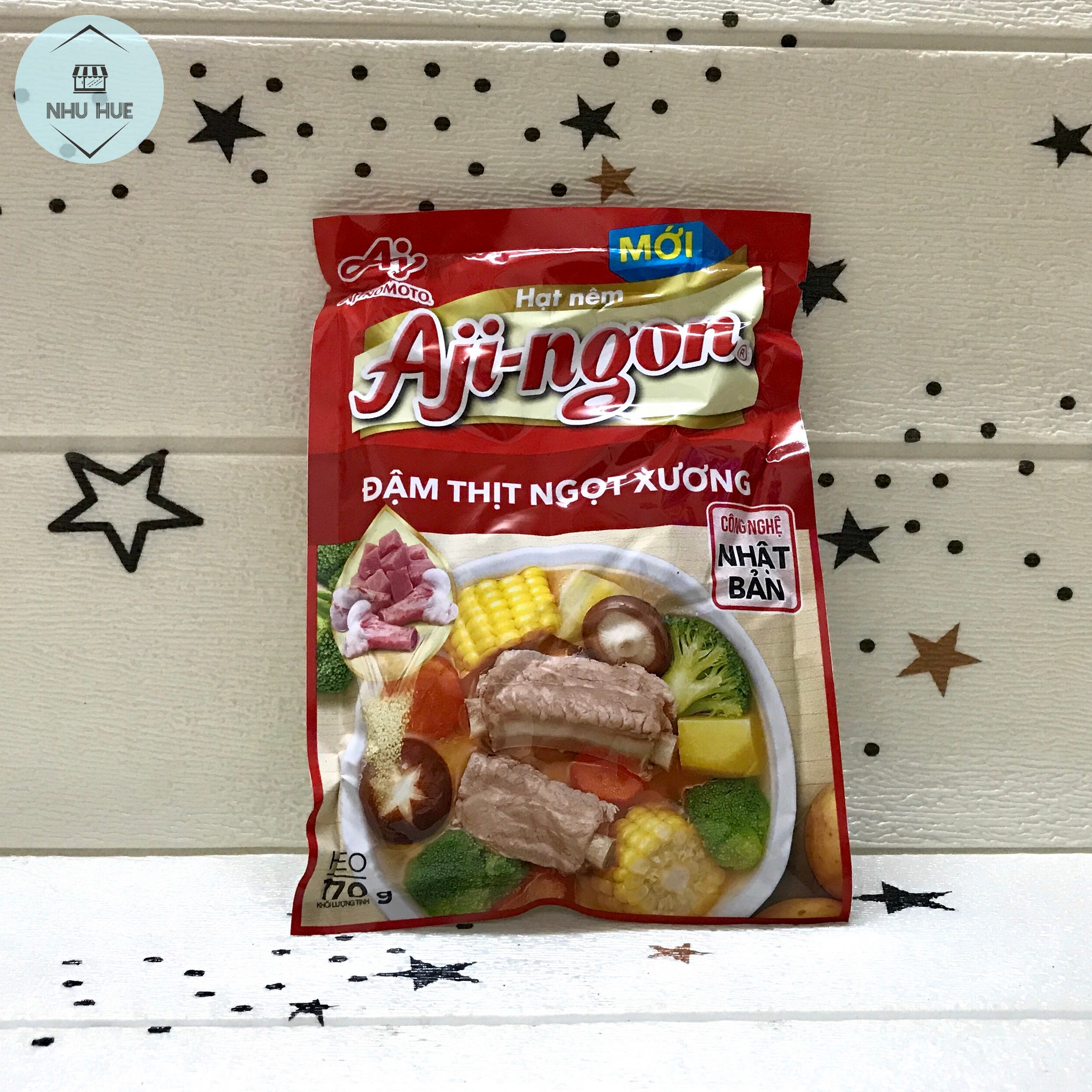 Hạt nêm Aji-ngon vị heo