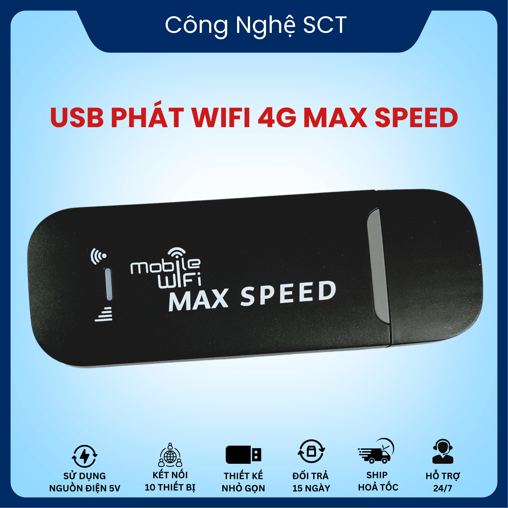   MUA 1 TẶNG 1  USB Phát Sóng Wifi Từ Sim 4G MAX SPEED - Phát Wifi Tốc Độ Cao - Tặng Kèm Sim 4G Tốc Độ Cao - Giá SALE CỰC RẺ 
