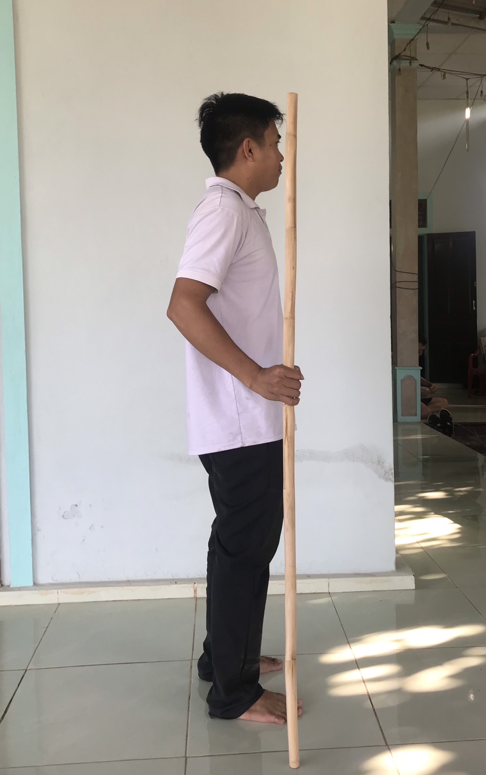 Trường Côn Mây Từ 1m20 - 1m90, Trường Côn Song Mây, Gậy Mây Võ Thuật - Cây mây tự nhiên đường kính 25mm