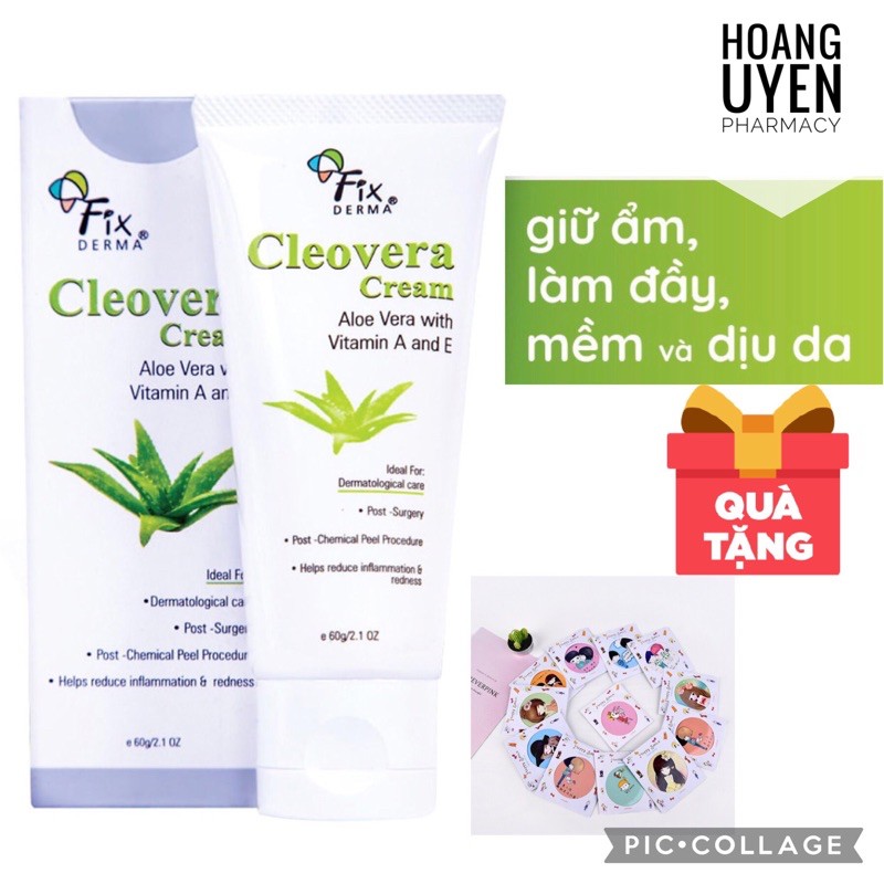 Kem dưỡng ẩm Fixderma Cleovera - 60gr (Fix derma)