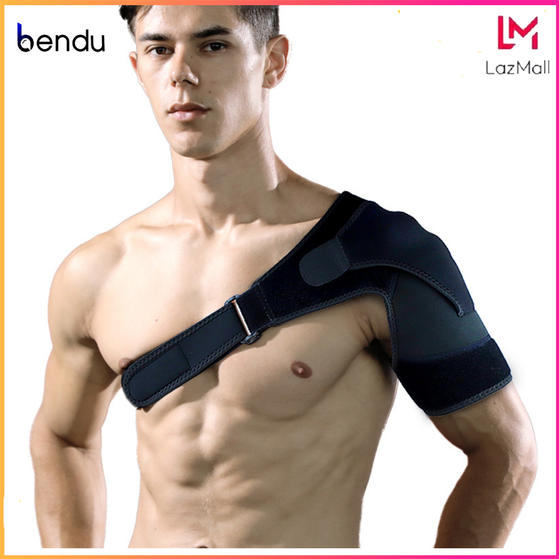 Đai bảo vệ khớp vai Bendu PK8001 hàng chính hãng, tránh chấn thương bả vai, đai bảo vệ vai tập thể thao