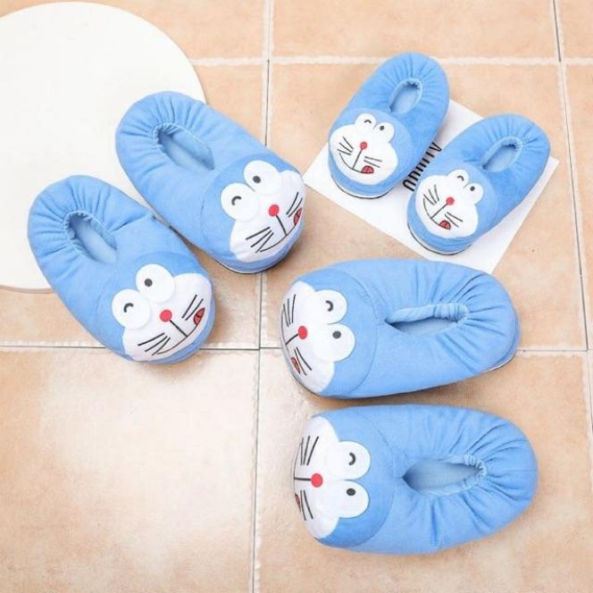 giày bông doremon