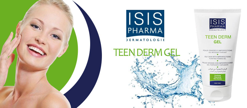 TEEN DERM GEL [Tuýp 150ml] - Gel rửa mặt có hạt giúp giảm nhờn, ngừa mụn ISIS Pharma