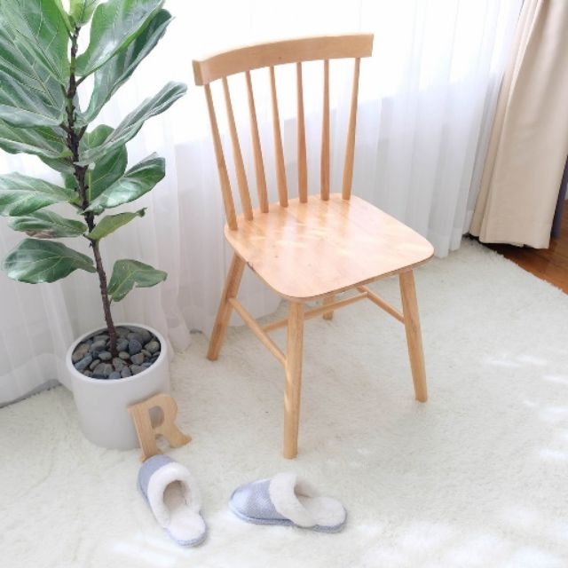 [HCM]GHẾ DỰA BẰNG GỖ CAO CẤP KIỂU HÀN QUỐC - PINSTOOL CHAIR