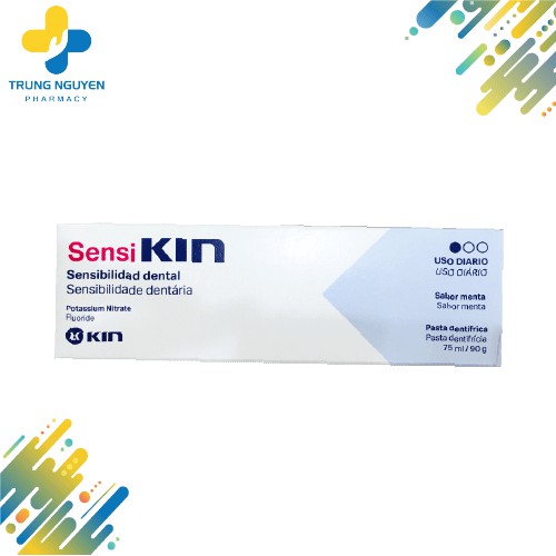 Kem đánh răng sensikin - giúp giảm ê buốt - ngừa xâu răng