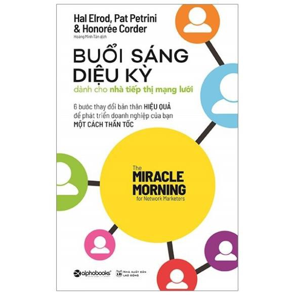 Sách alphabooks - buổi sáng diệu kỳ dành cho nhà tiếp thị mạng lưới