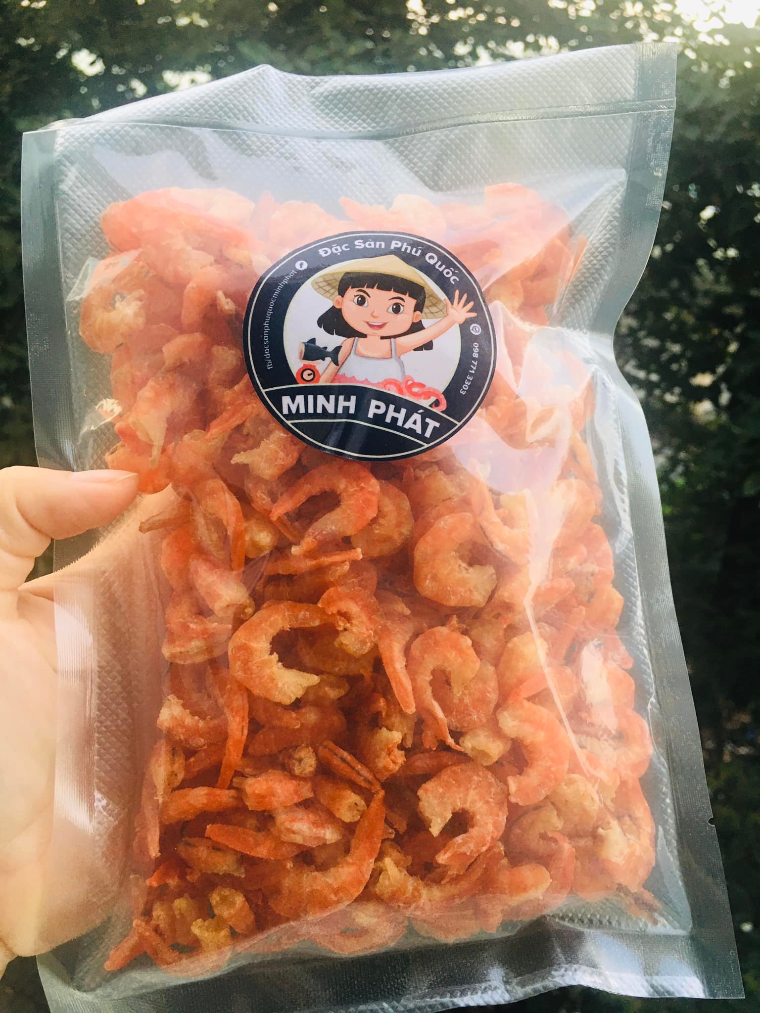 Tôm khô biển 300g- đặc sản phú quốc minh phát