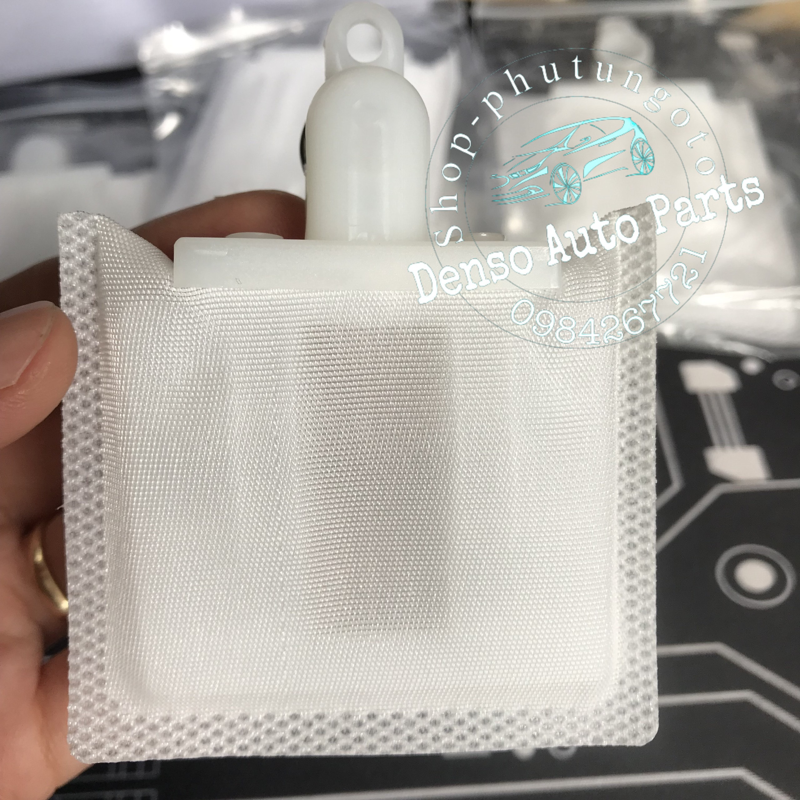 Lọc xăng xe Zace, Morning, Huyndai get .. (Lọc xăng dưới bơm xăng)