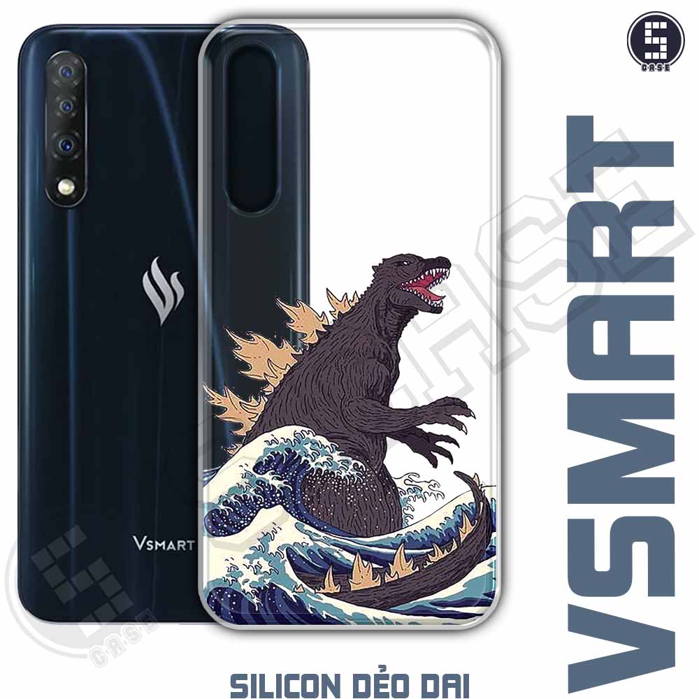 Ốp hình godzilla dành cho vsmart live mã a800-2202