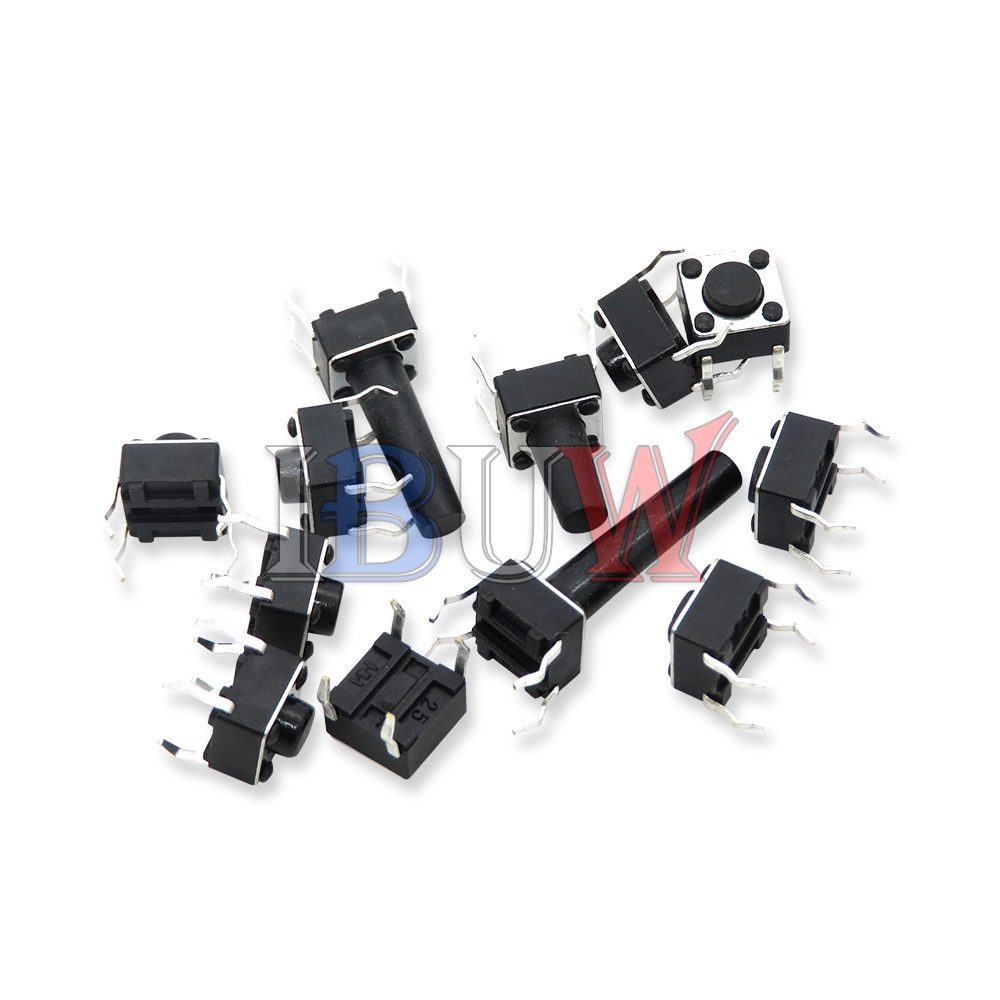 Set 20 công tắc nguồn các loại 6x6x4.3 6x6x5 6x6x6 6x6x7 6x6x8 6x6x9 6x6x11 6x6x12 4pin chất lượng cao 65