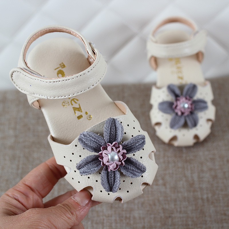 Sandal tập đi đế cao su cao cấp giày tập đi cho bé