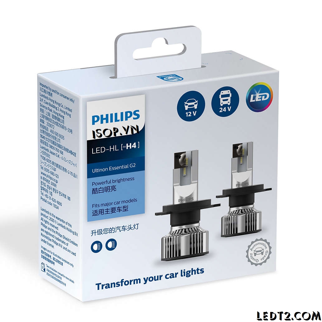 Đèn pha LED Philips Ultinon Essential Gen 2 Gen 3 Pro3021