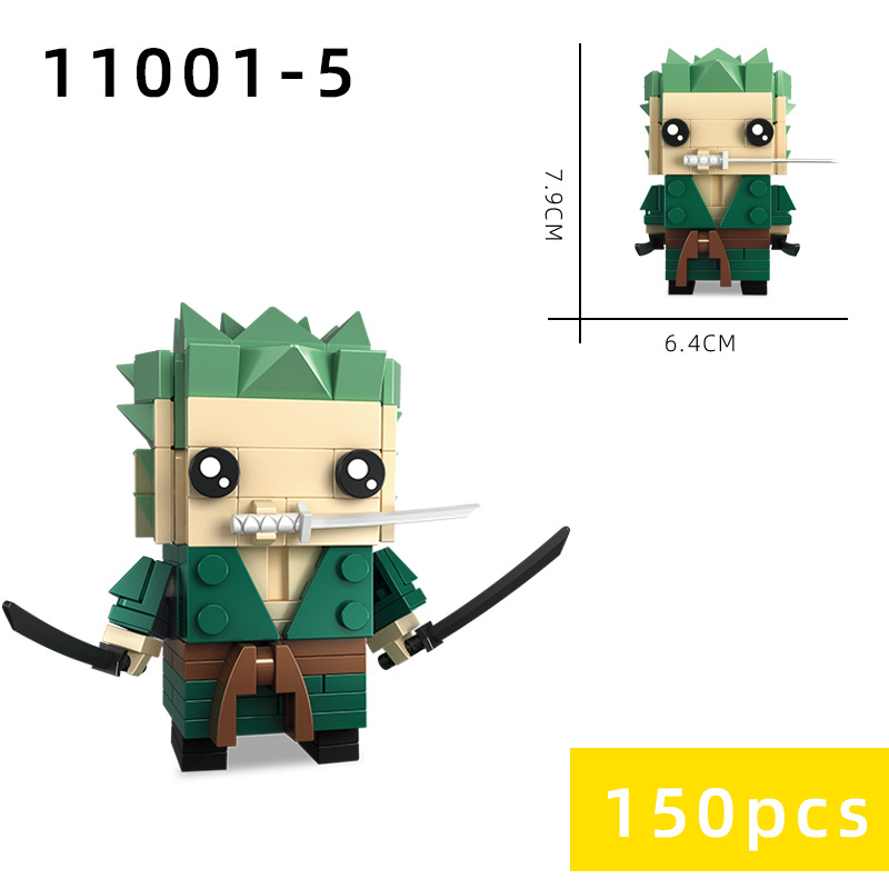 Lego One Piece Mô Hình One Piece Đảo Hải Tặc Các Nhân Vật Luffy Zoro Sanji Robin Chất Liệu Nhựa ABS Cao Cấp annhienstore19