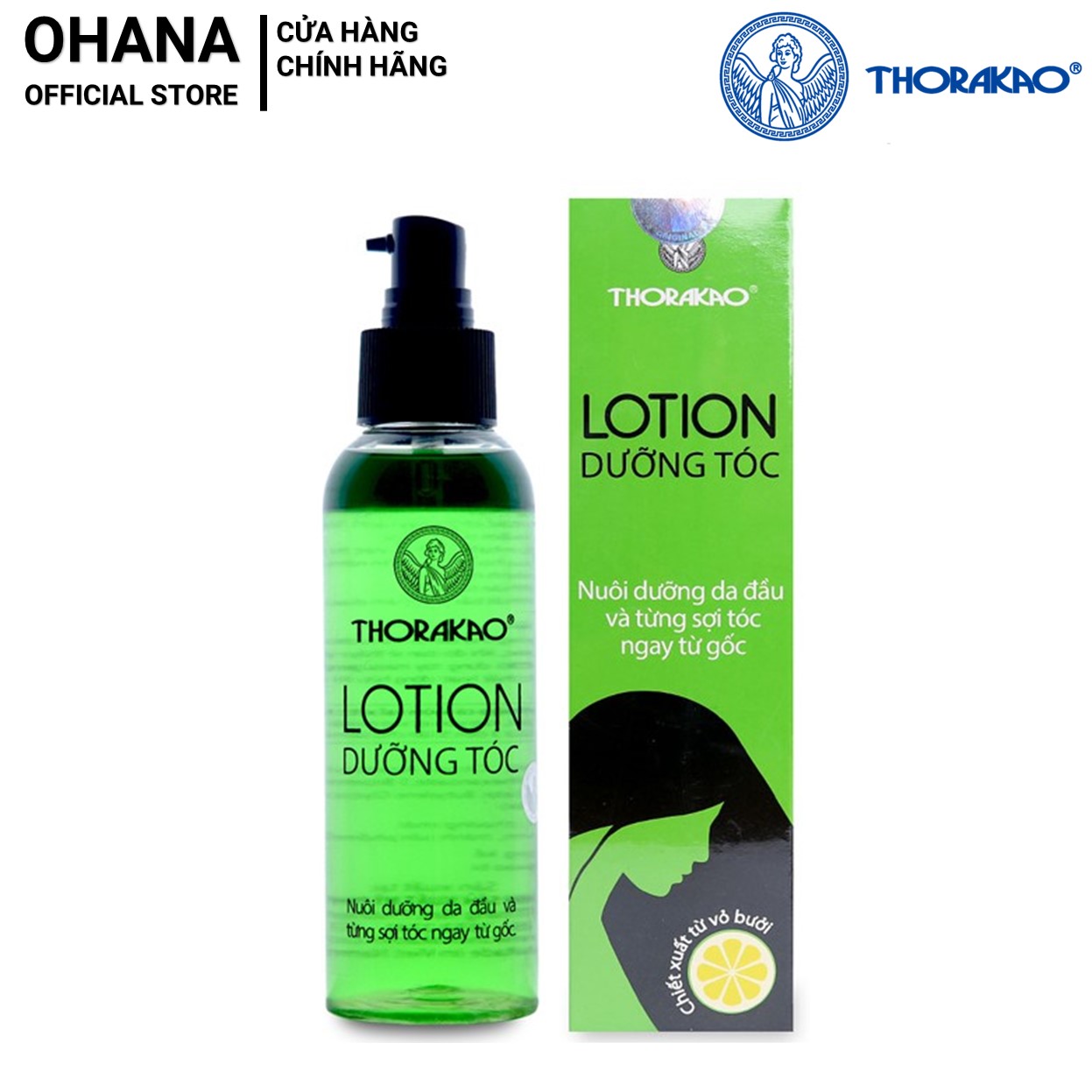 Lotion Dưỡng Tóc Thorakao Tinh Chất Bưởi 150ml