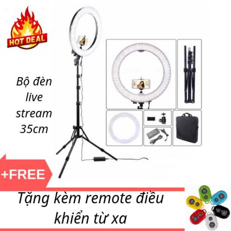 Mua Đèn Led LiveStream, Đèn Led LiveStream Loại Lớn, Chụp Hình Sản Phẩm, Đèn Led Hổ Trợ LiveStream - Trang Điểm - Size 33cm, Đèn LED RING Thần Thánh make up - Live Stream, Đèn Sieu Sáng, Sieu Bền , Sale 50%