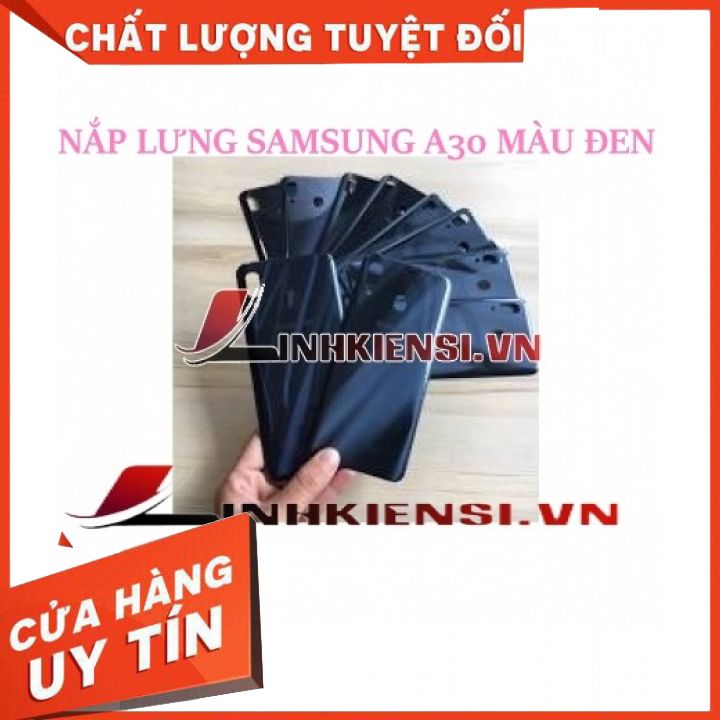 Nắp lưng samsung a30 màu đen