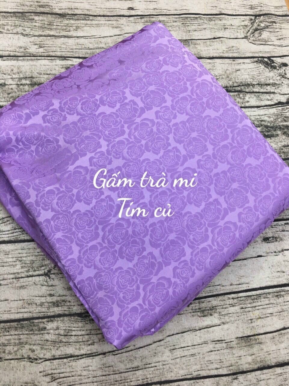 Vải gấm may áo dài, may áo bà ba cực đẹp