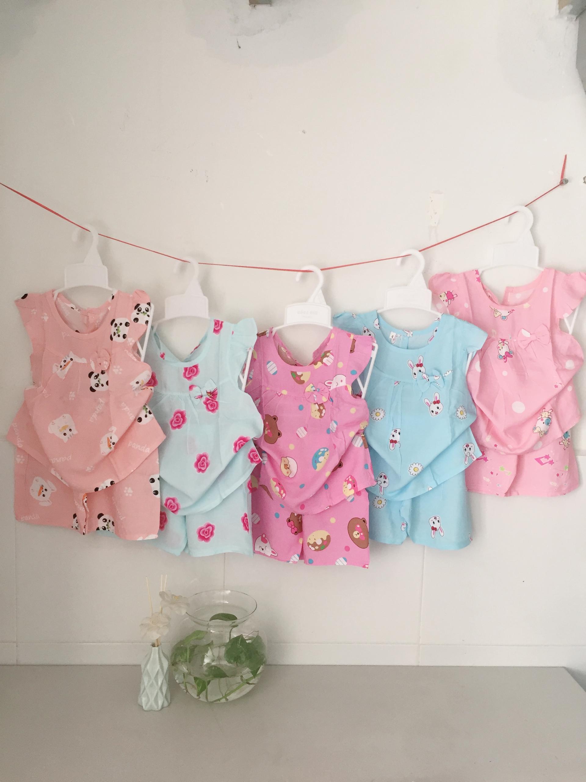 [HCM]Đồ bộ tone lạnh cho bé gái