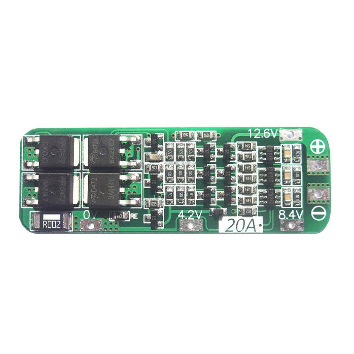 Mạch 3s 12v-10a-20a bảo vệ pin li-ion