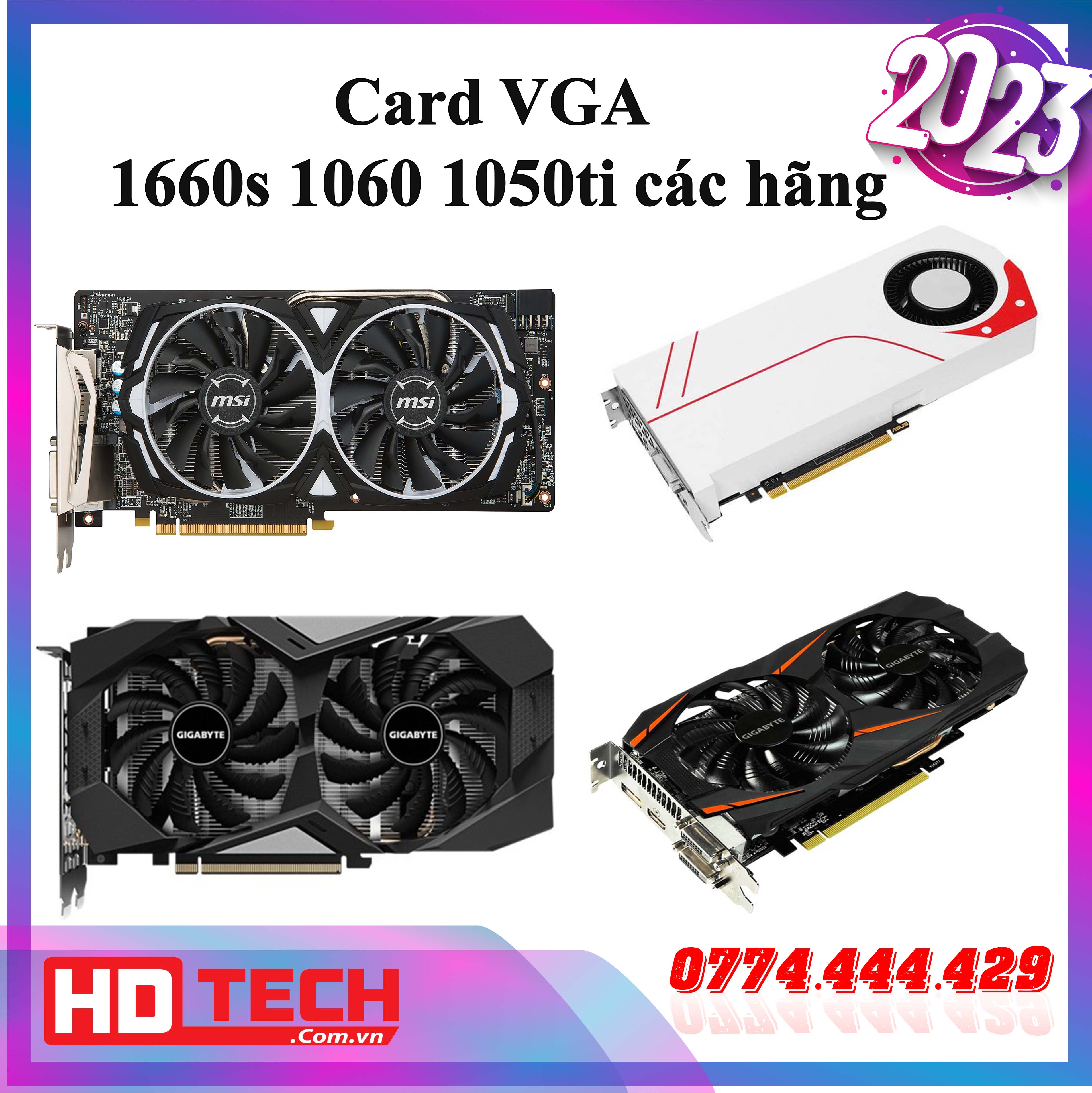Card VGA 1660s 1060 1050ti 1650 các hãng hàng rin đẹp